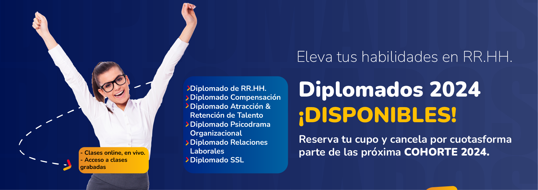 DIPLOMADOS AVGH: RRHH, ATRACCIÓN Y SELECCIÓN, COMPENSACIÓN 2024